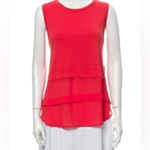 Michael Kors Layered Jersey Top size small​